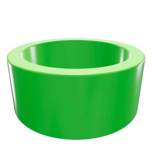 Anilla de 14 mm de plástico para gallinas.