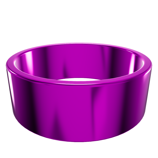 Anilla de 15 mm de aluminio anodizado.