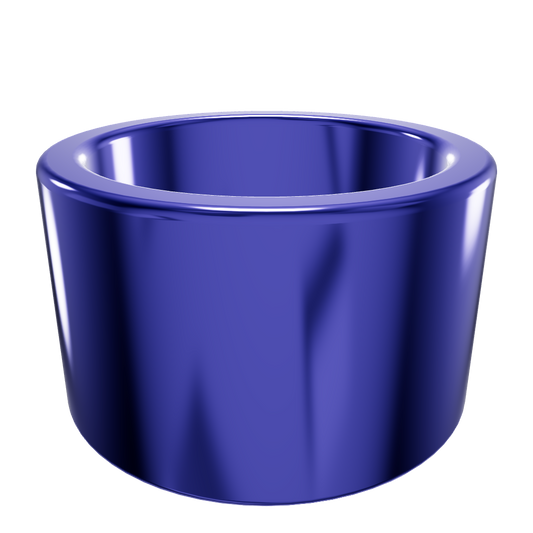 Anilla de 8 mm de aluminio anodizado. (Bajas)