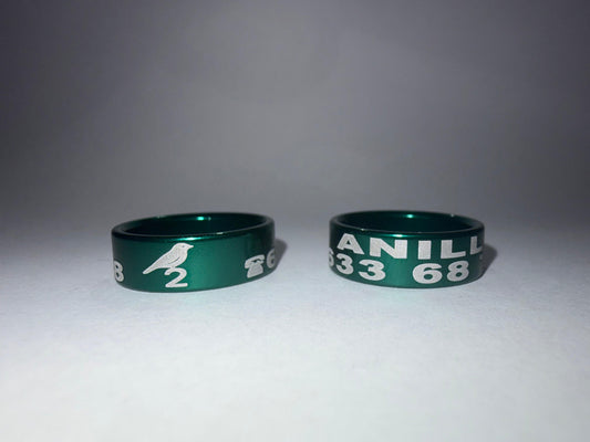 Anilla de 16 mm de aluminio anodizado