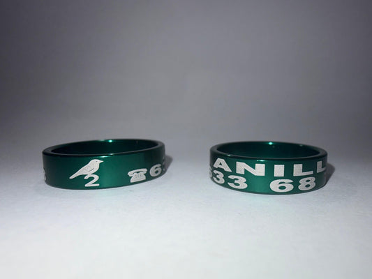 Anilla de 20 mm de aluminio anodizado