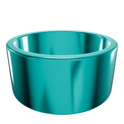 Anilla de 11 mm de aluminio anodizado.