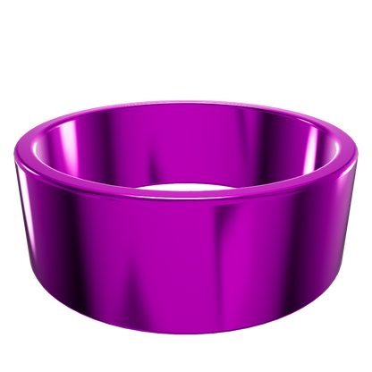 Anilla de 15 mm de aluminio anodizado.