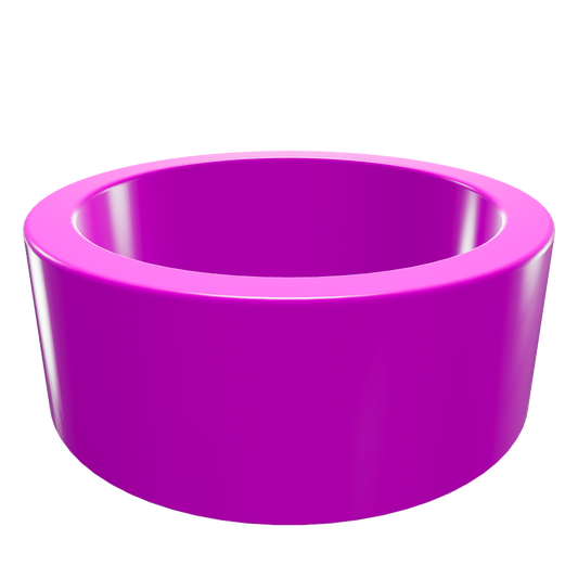 Anilla de 16 mm de plástico para gallinas.