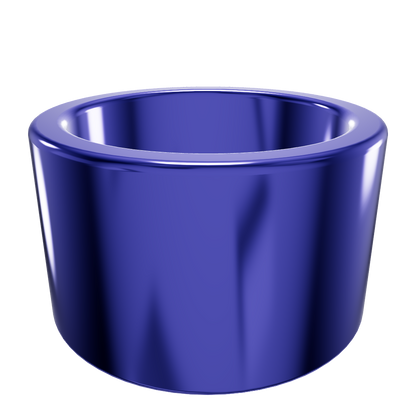 Anilla de 8 mm de aluminio anodizado. (Bajas)