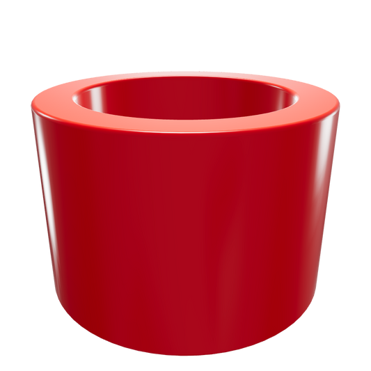 Anilla de 8 mm de plástico para gallinas.