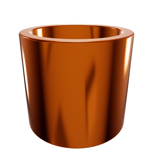 Anilla de 8 mm de aluminio anodizado para palomos.